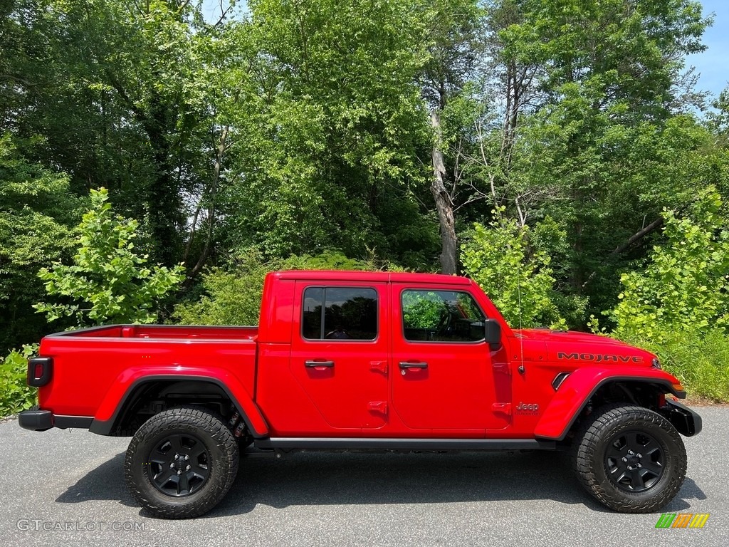 2020 Gladiator Mojave 4x4 - Firecracker Red / Black photo #5
