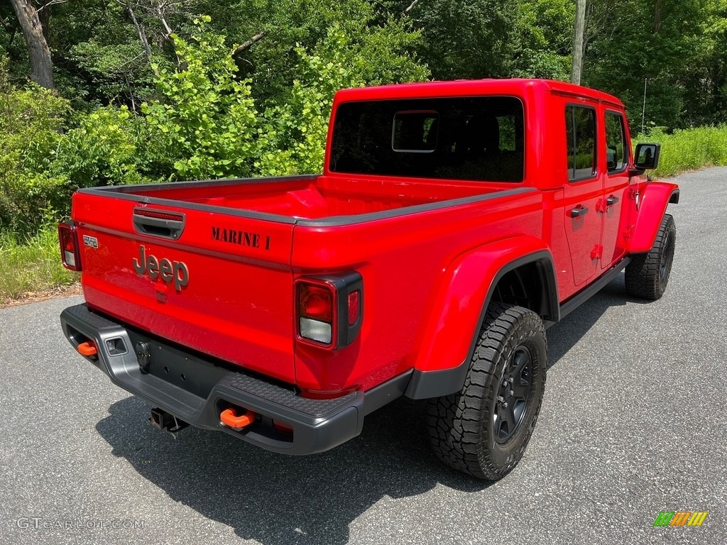 2020 Gladiator Mojave 4x4 - Firecracker Red / Black photo #7