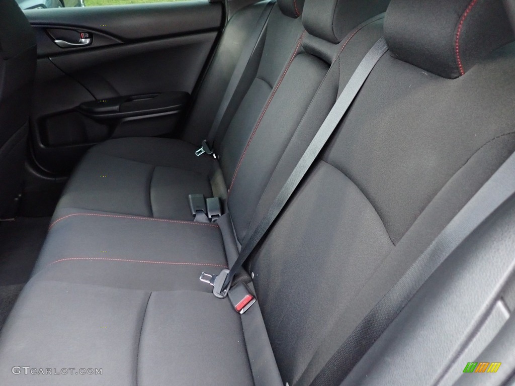 2019 Civic Si Sedan - Agean Blue Metallic / Black photo #12