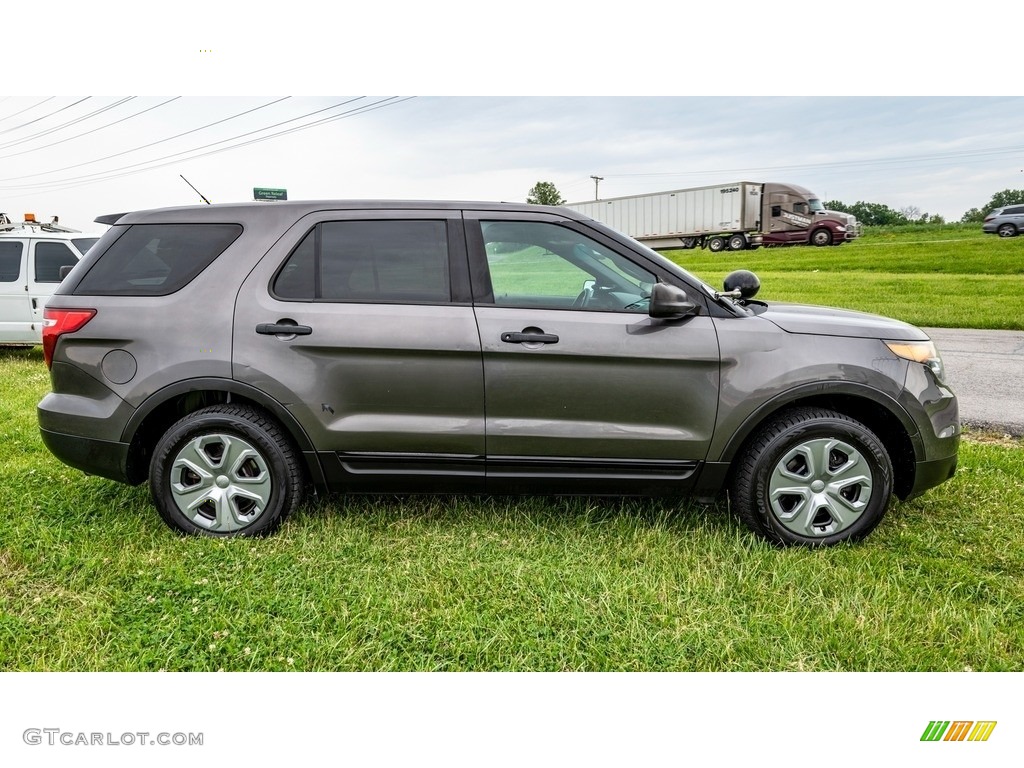 Medium Titanium Metallic 2015 Ford Explorer Police Interceptor 4WD Exterior Photo #146169462