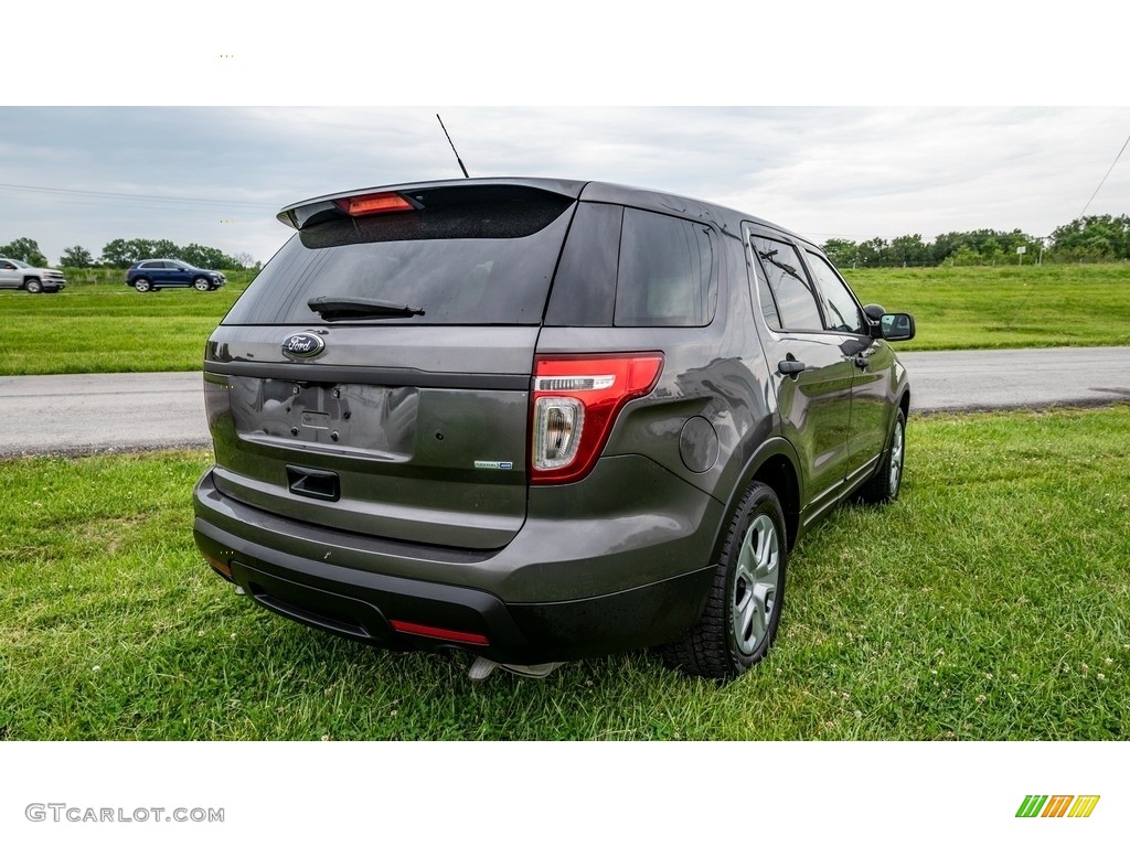 2015 Explorer Police Interceptor 4WD - Medium Titanium Metallic / Charcoal Black photo #3