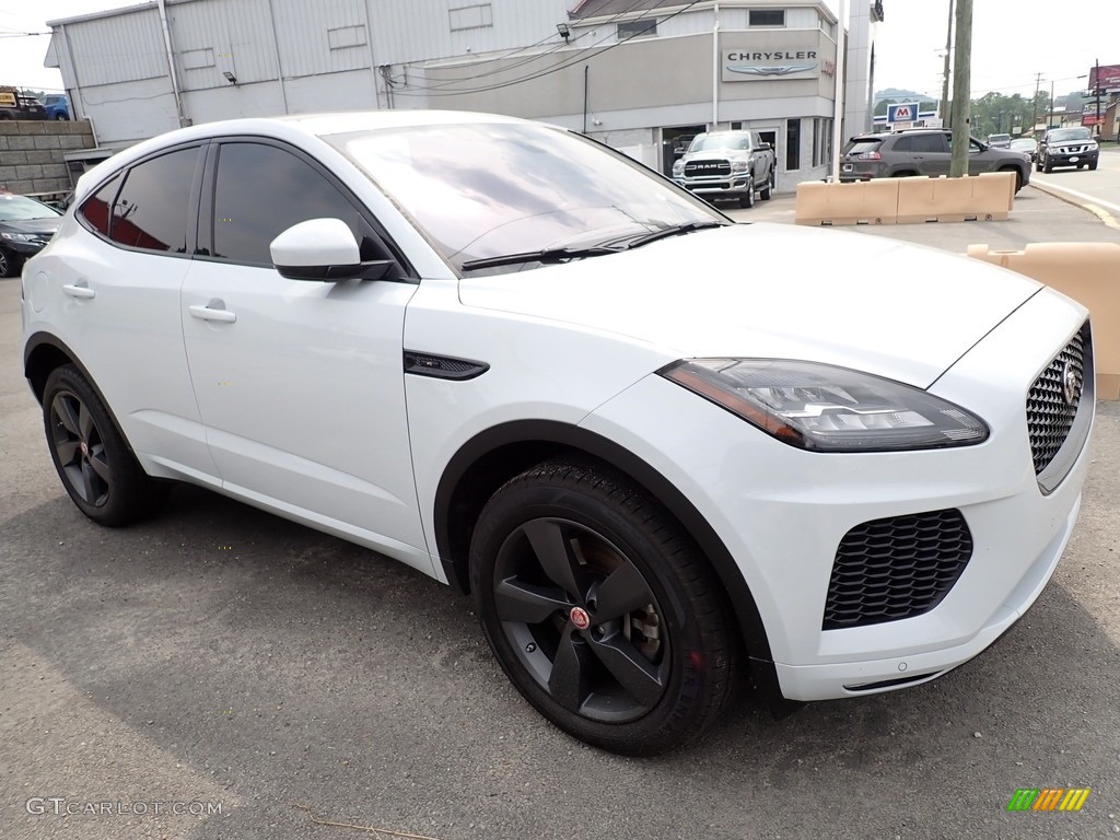 Fuji White 2020 Jaguar E-PACE Checkered Flag Edition Exterior Photo #146169486