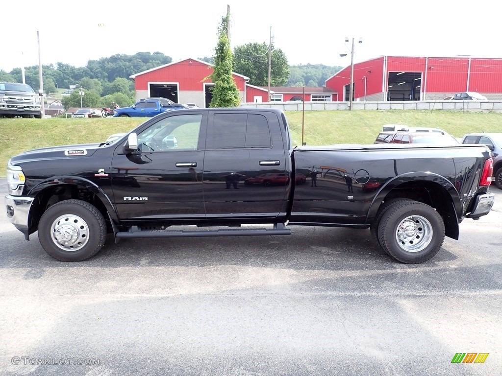 Black 2019 Ram 3500 Laramie Crew Cab 4x4 Exterior Photo #146169561