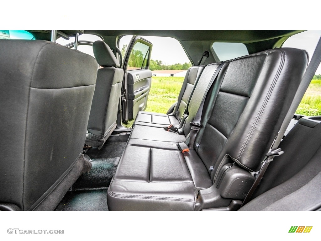 2015 Ford Explorer Police Interceptor 4WD Rear Seat Photo #146169651