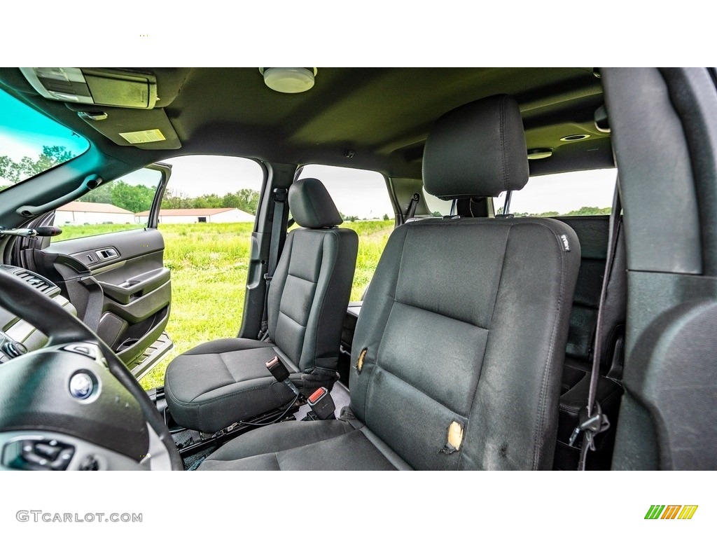 2015 Explorer Police Interceptor 4WD - Medium Titanium Metallic / Charcoal Black photo #19