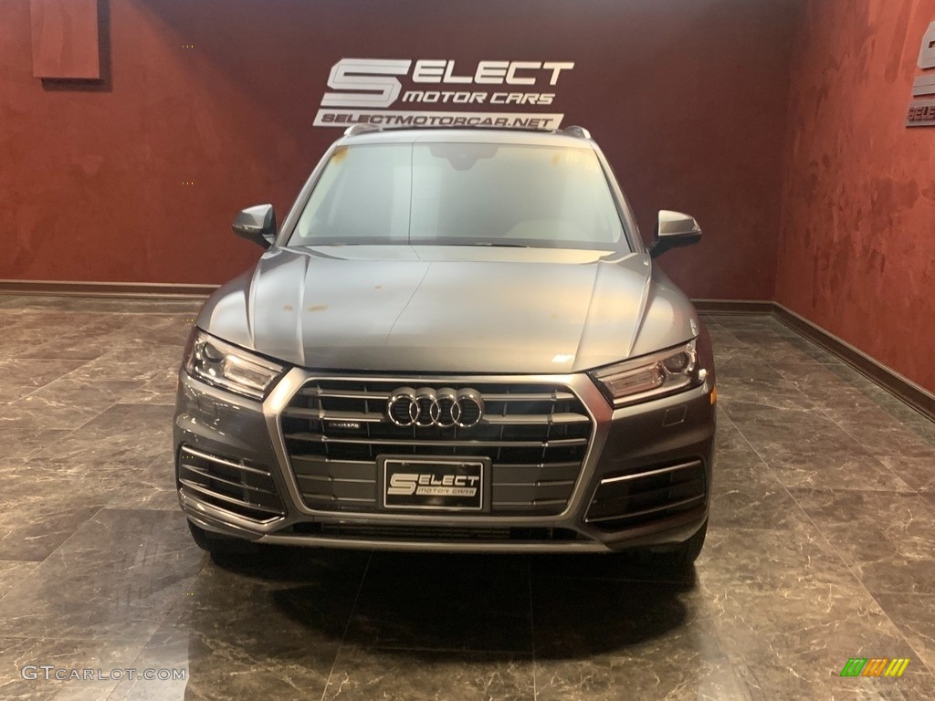 2018 Q5 2.0 TFSI Premium quattro - Monsoon Gray Metallic / Black photo #2