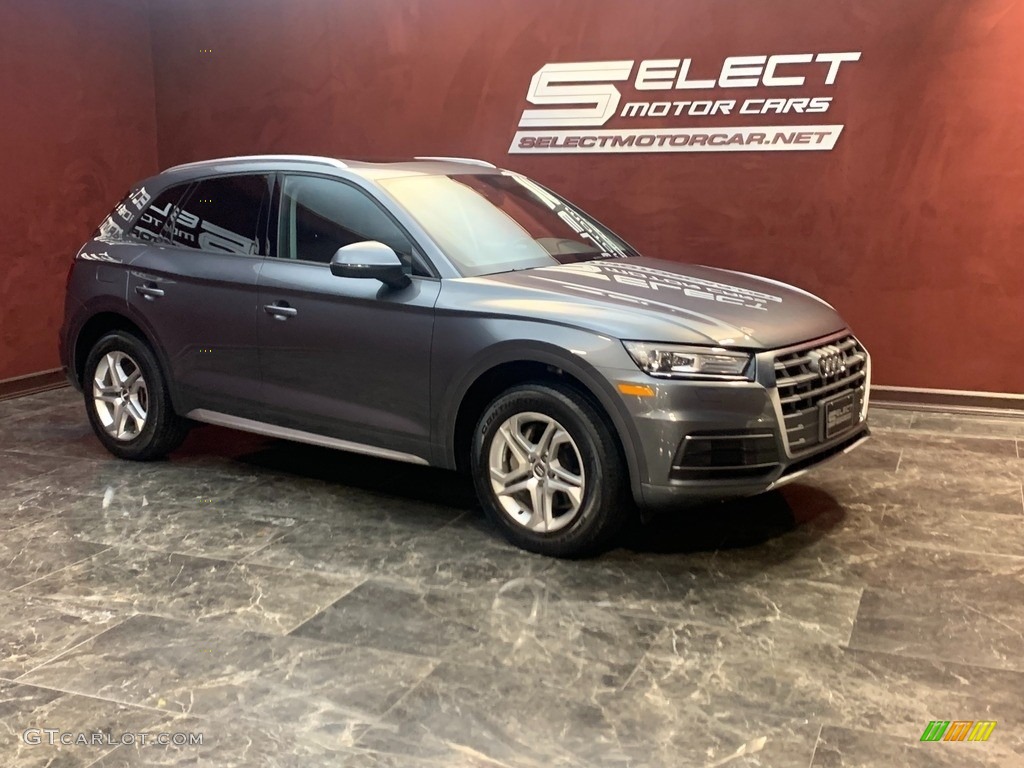 2018 Q5 2.0 TFSI Premium quattro - Monsoon Gray Metallic / Black photo #3