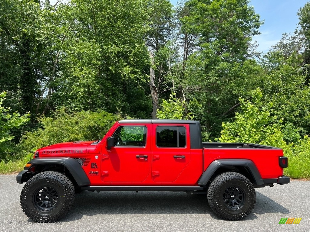 Firecracker Red Jeep Gladiator