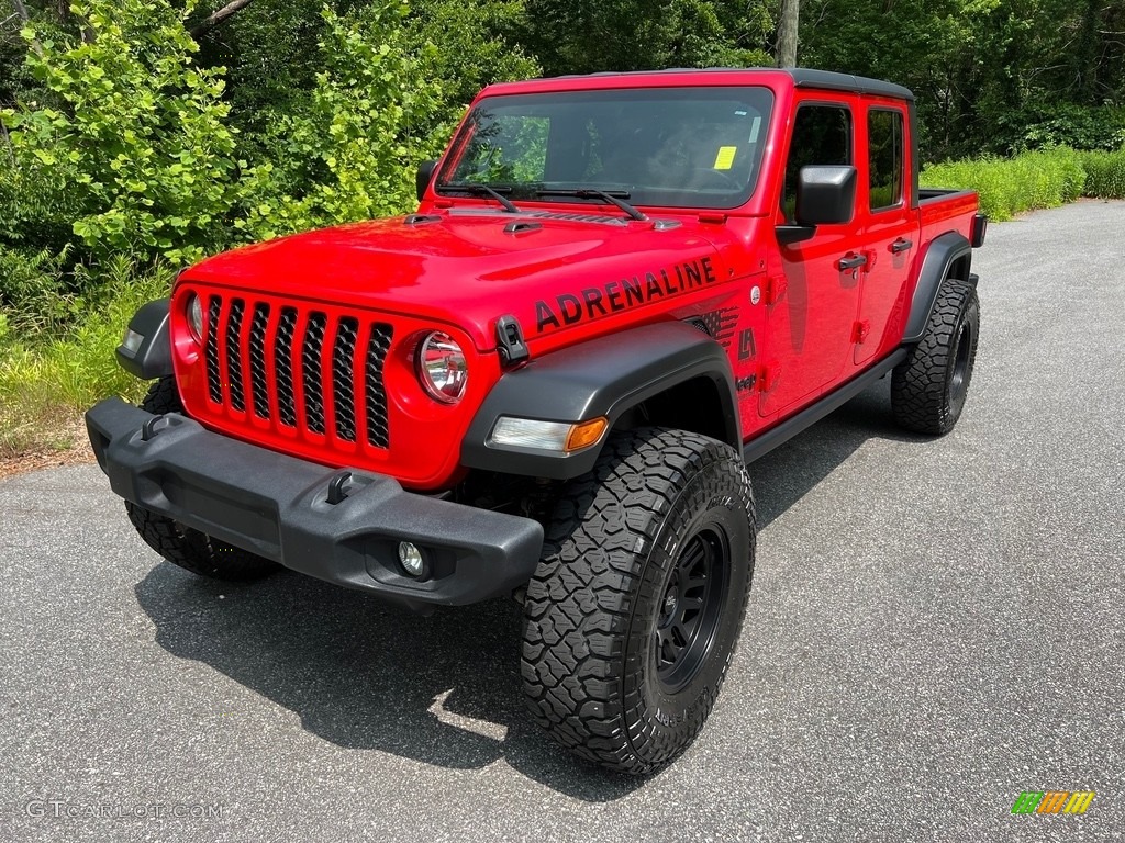2020 Gladiator Sport 4x4 - Firecracker Red / Black photo #2