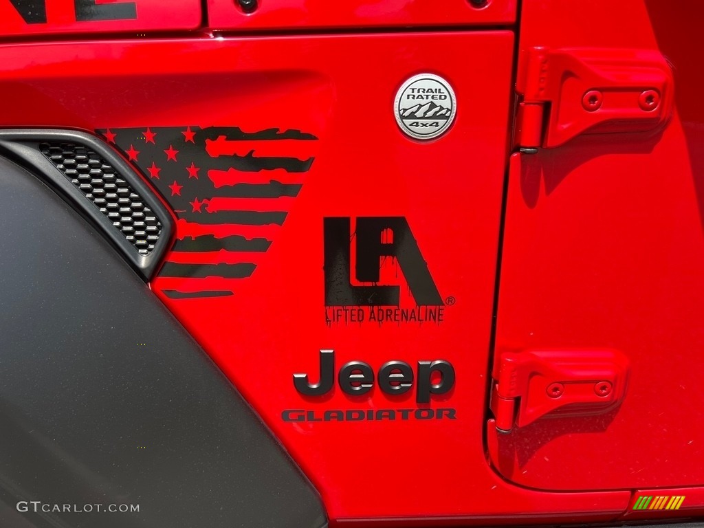 2020 Gladiator Sport 4x4 - Firecracker Red / Black photo #3