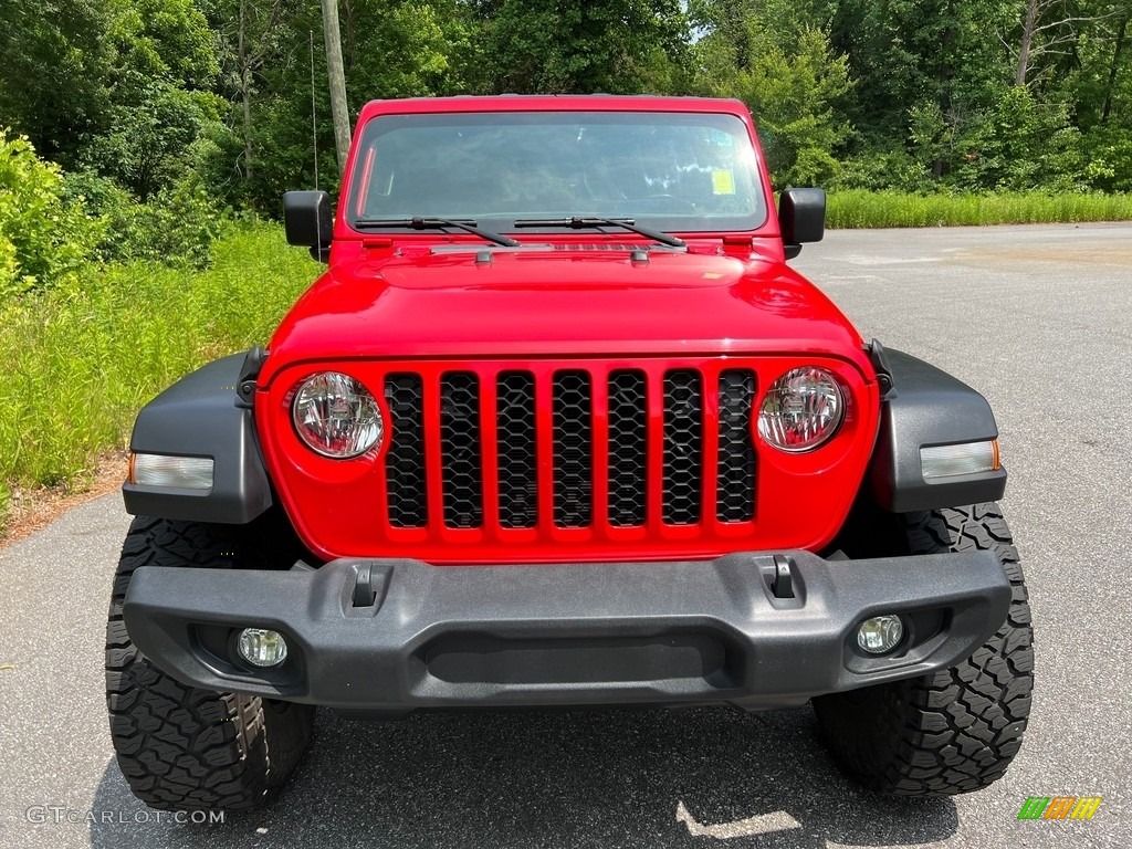 2020 Gladiator Sport 4x4 - Firecracker Red / Black photo #4