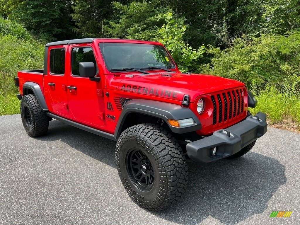 2020 Gladiator Sport 4x4 - Firecracker Red / Black photo #5