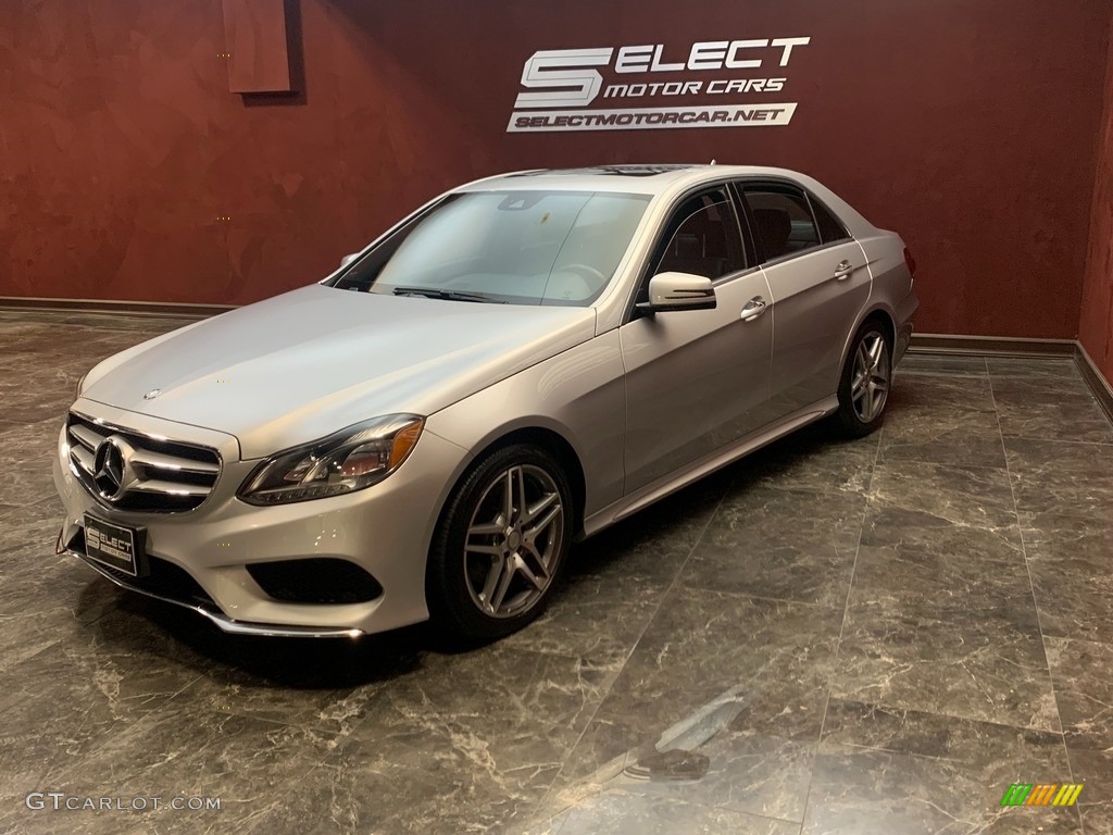 2016 E 350 4Matic Sedan - Iridium Silver Metallic / Black photo #5