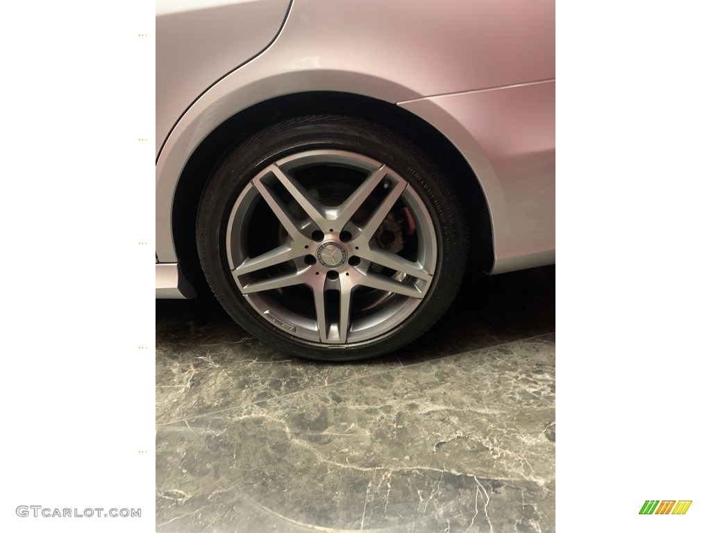 2016 E 350 4Matic Sedan - Iridium Silver Metallic / Black photo #6