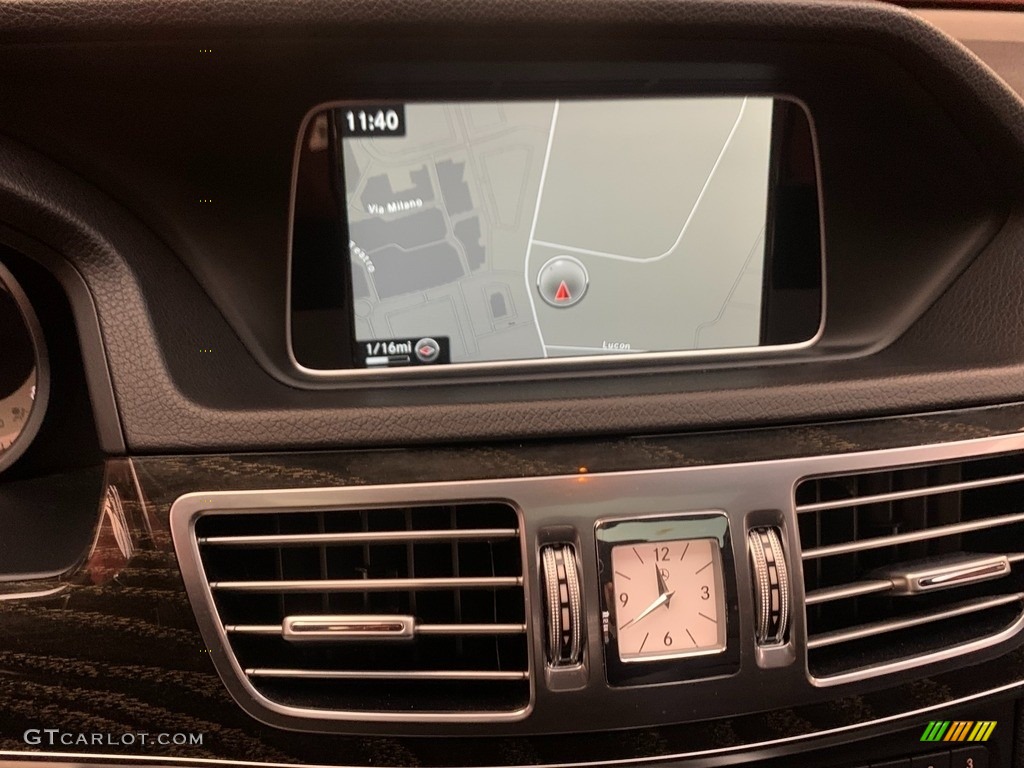 2016 E 350 4Matic Sedan - Iridium Silver Metallic / Black photo #9