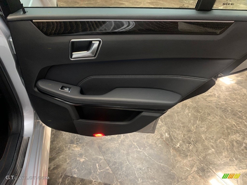 2016 E 350 4Matic Sedan - Iridium Silver Metallic / Black photo #14