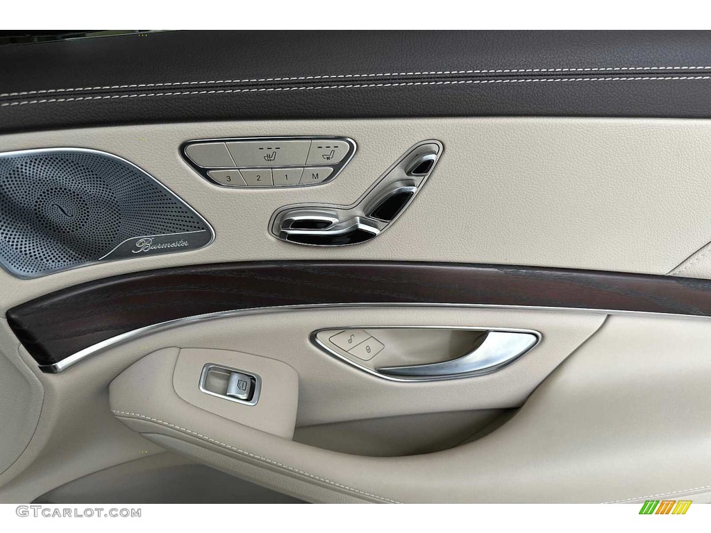 2018 S 560 Sedan - Black / Silk Beige/Espresso Brown photo #20