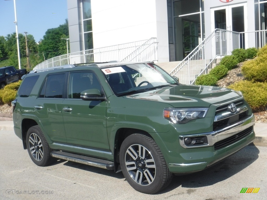 Army Green 2022 Toyota 4Runner Limited 4x4 Exterior Photo #146171520