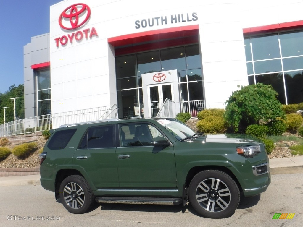 2022 4Runner Limited 4x4 - Army Green / Black/Graphite photo #2