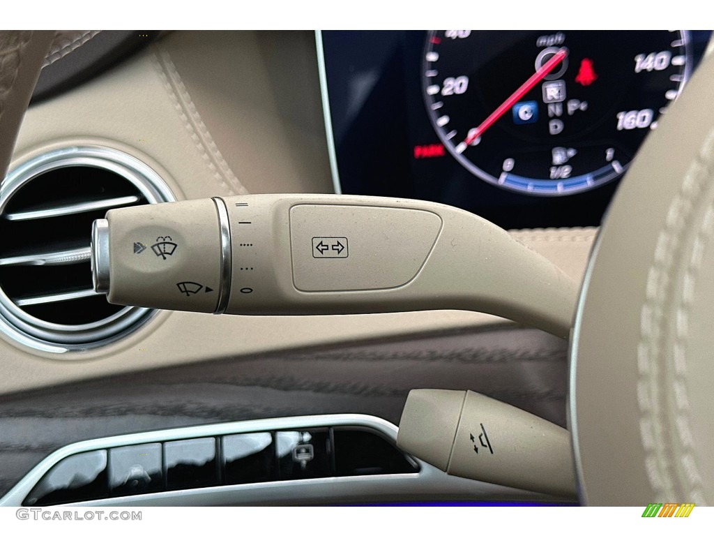 2018 S 560 Sedan - Black / Silk Beige/Espresso Brown photo #31