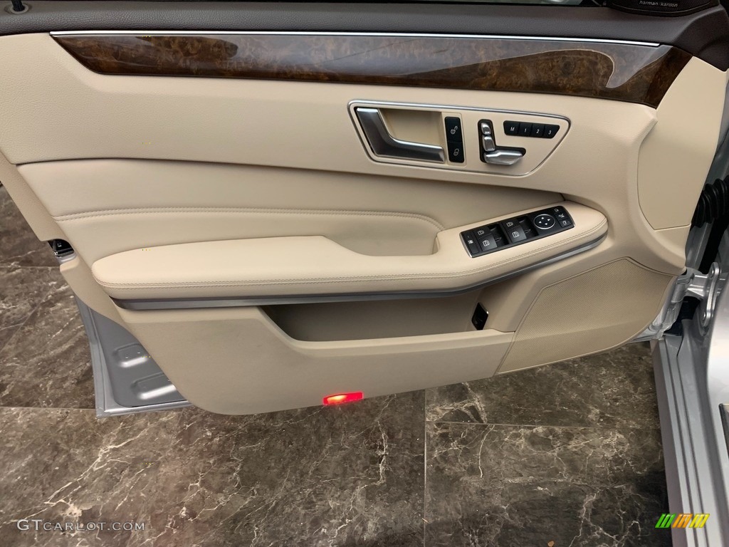 2015 E 350 4Matic Sedan - Iridium Silver Metallic / Silk Beige/Espresso Brown photo #15