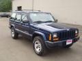 2000 Patriot Blue Pearl Jeep Cherokee Sport 4x4  photo #4