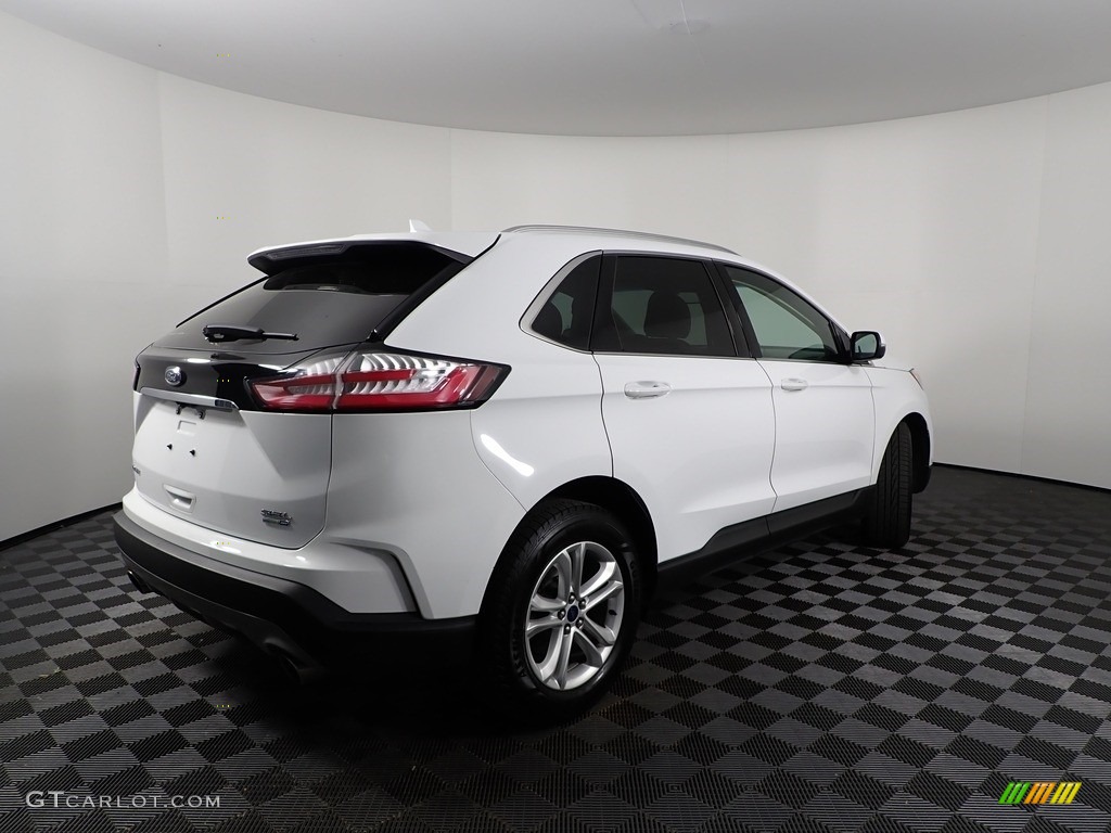 2019 Edge SEL AWD - Oxford White / Dune photo #10