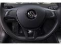 2016 Volkswagen e-Golf Black Interior Steering Wheel Photo