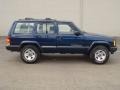 2000 Patriot Blue Pearl Jeep Cherokee Sport 4x4  photo #5