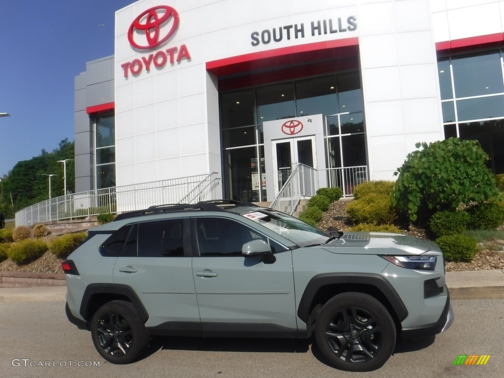 2022 RAV4 Adventure AWD - Lunar Rock / Black photo #2
