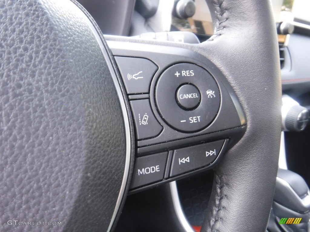 2022 Toyota RAV4 Adventure AWD Black Steering Wheel Photo #146172852