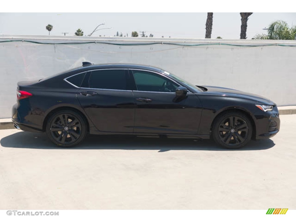 Phantom Violet Pearl 2021 Acura TLX Technology Sedan Exterior Photo #146173575