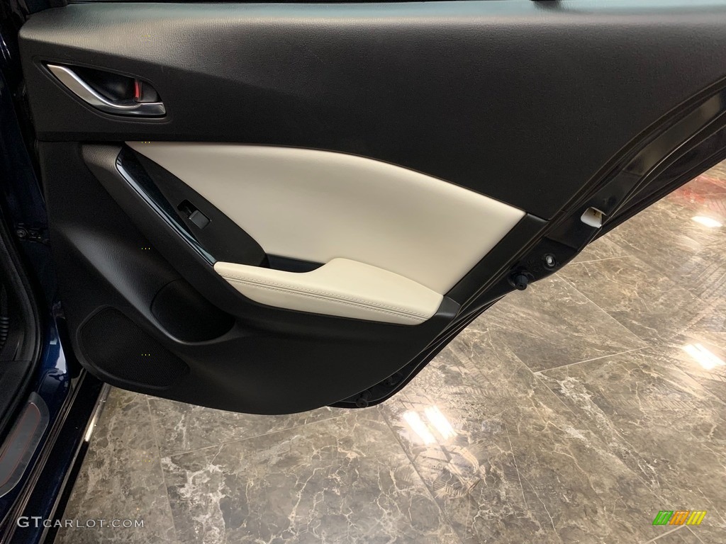 2017 MAZDA3 Grand Touring 4 Door - Deep Crystal Blue Mica / Parchment photo #19