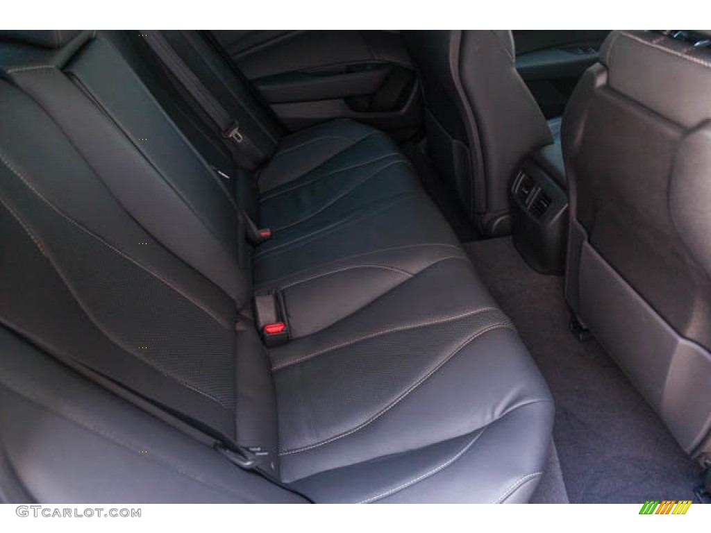 Ebony Interior 2021 Acura TLX Technology Sedan Photo #146173782