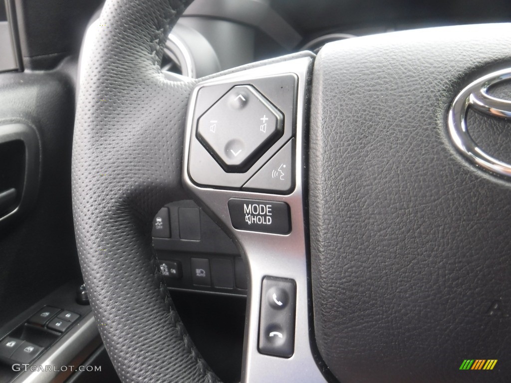 2022 Toyota Tacoma SR5 Double Cab 4x4 Black Steering Wheel Photo #146173845