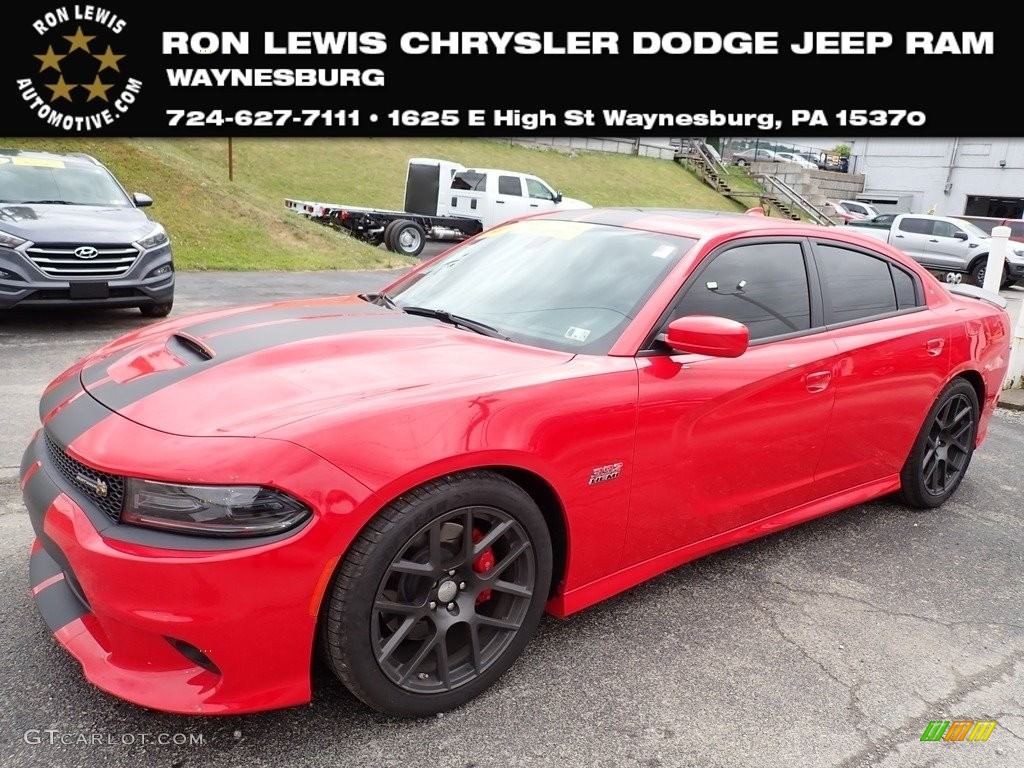 2016 Charger R/T Scat Pack - TorRed / Black photo #1
