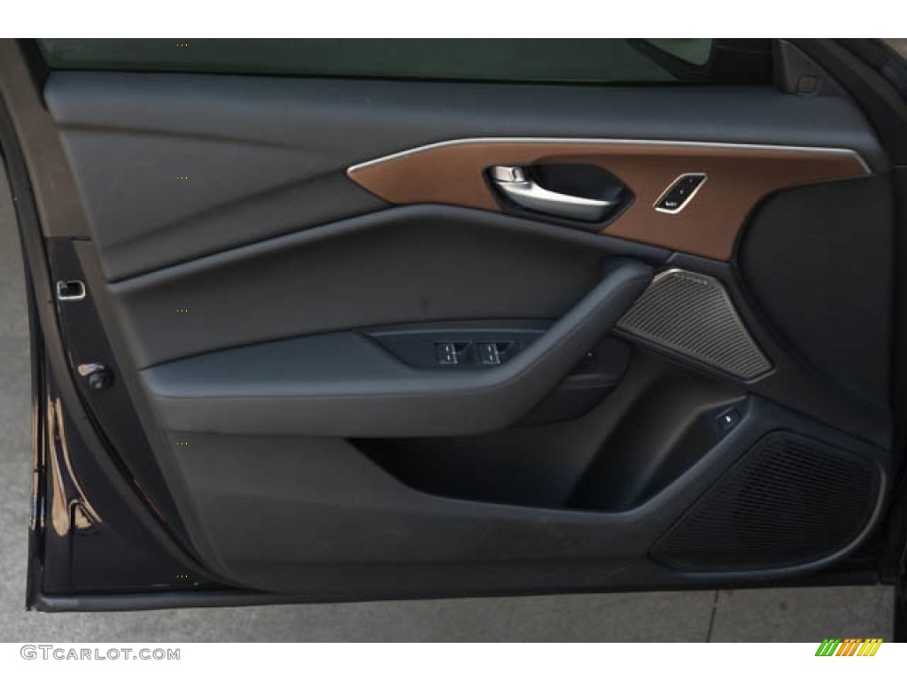 2021 Acura TLX Technology Sedan Ebony Door Panel Photo #146173937