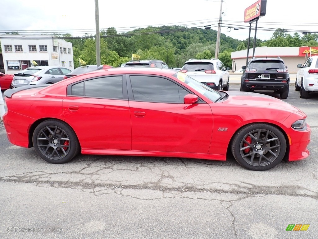 2016 Charger R/T Scat Pack - TorRed / Black photo #7