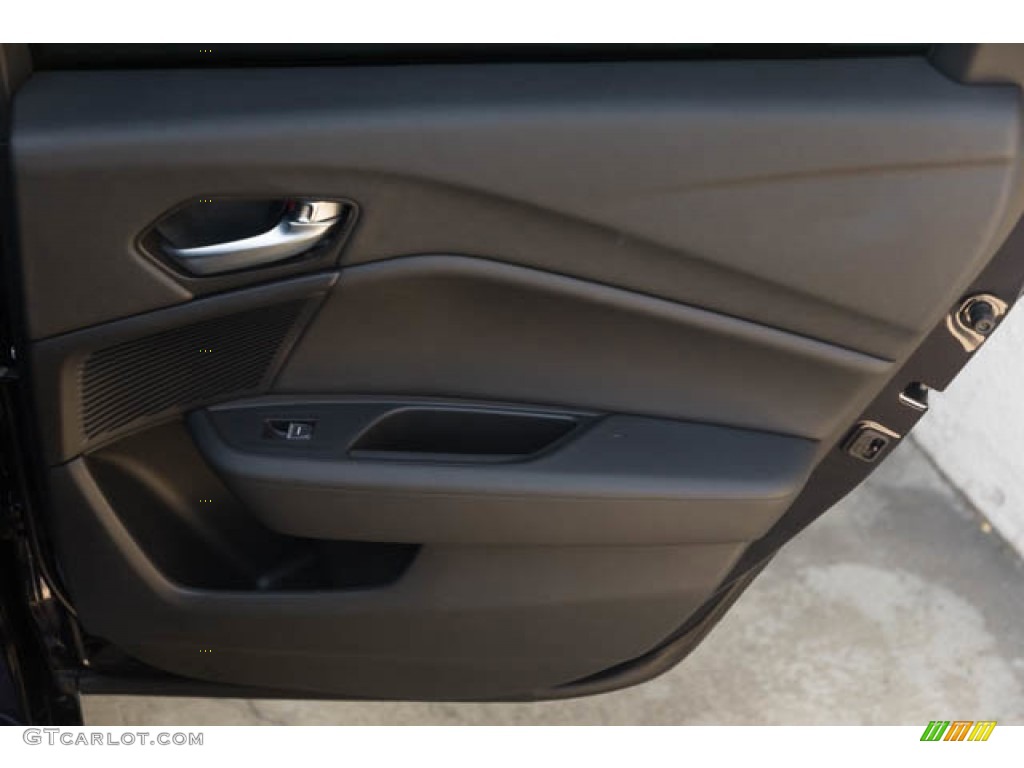 2021 Acura TLX Technology Sedan Ebony Door Panel Photo #146174034