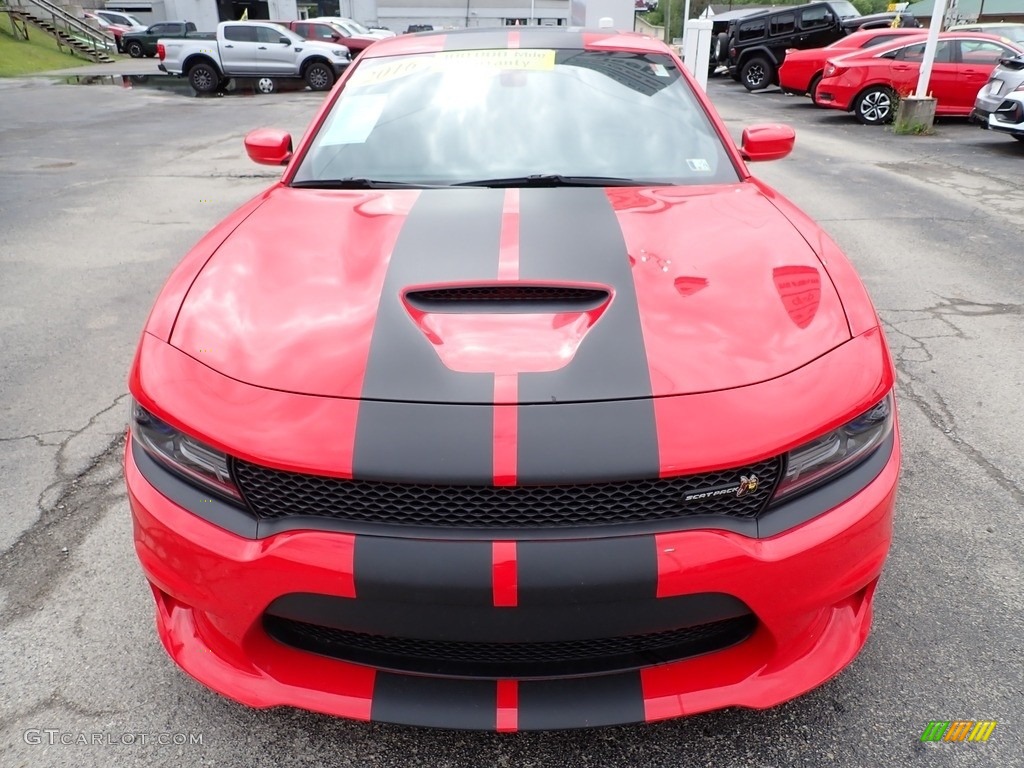 2016 Charger R/T Scat Pack - TorRed / Black photo #9