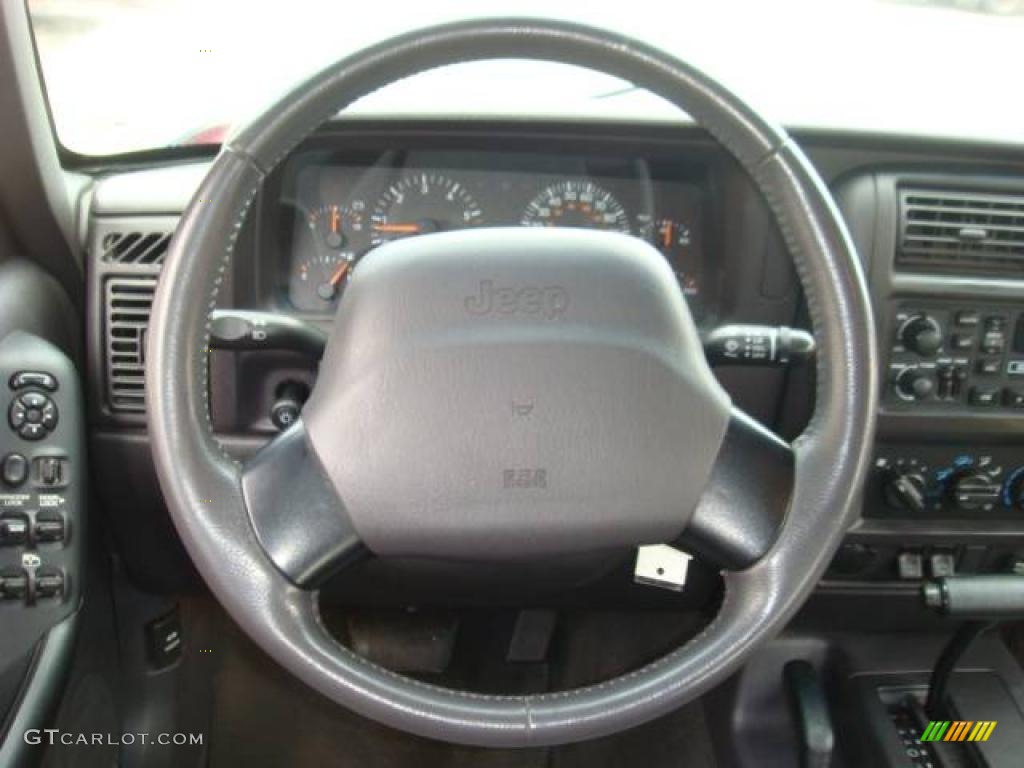 2000 Cherokee Sport 4x4 - Patriot Blue Pearl / Agate Black photo #18