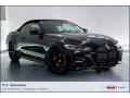Black Sapphire Metallic 2021 BMW 4 Series 430i Convertible