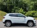 Bright White 2023 Jeep Compass Latitude Lux 4x4 Exterior