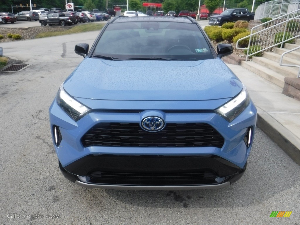 2022 RAV4 XSE AWD Hybrid - Cavalry Blue / Black photo #14