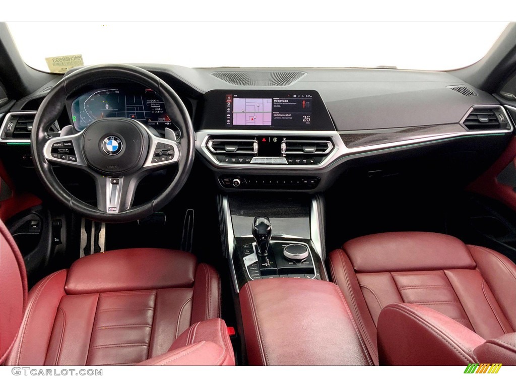 2021 BMW 4 Series 430i Convertible Front Seat Photo #146174889
