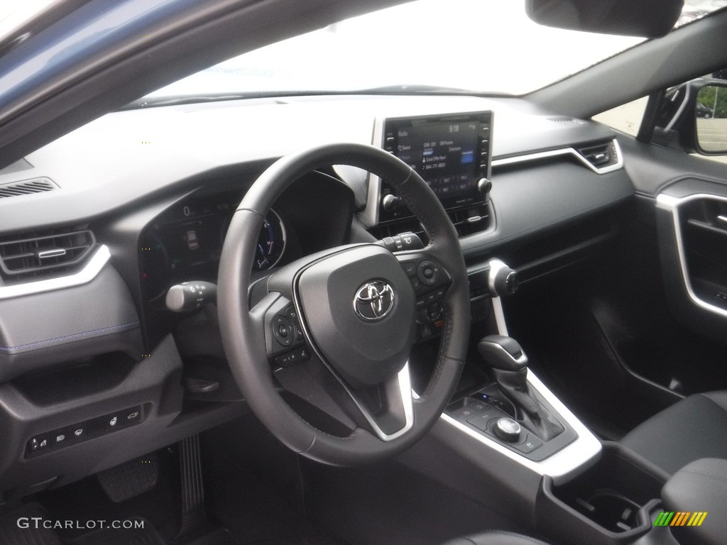 2022 Toyota RAV4 XSE AWD Hybrid Black Dashboard Photo #146175117