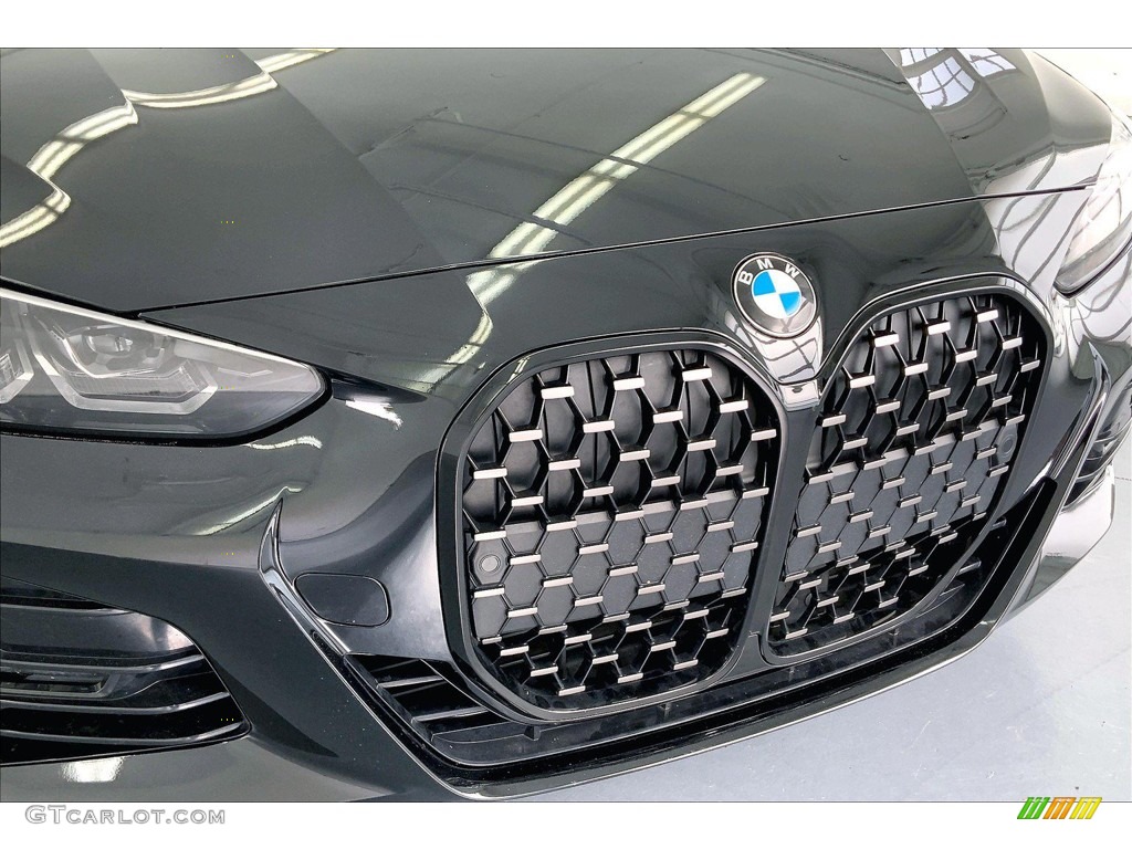2021 4 Series 430i Convertible - Black Sapphire Metallic / Tacora Red photo #29