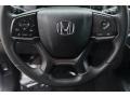 Black 2020 Honda Pilot LX Steering Wheel