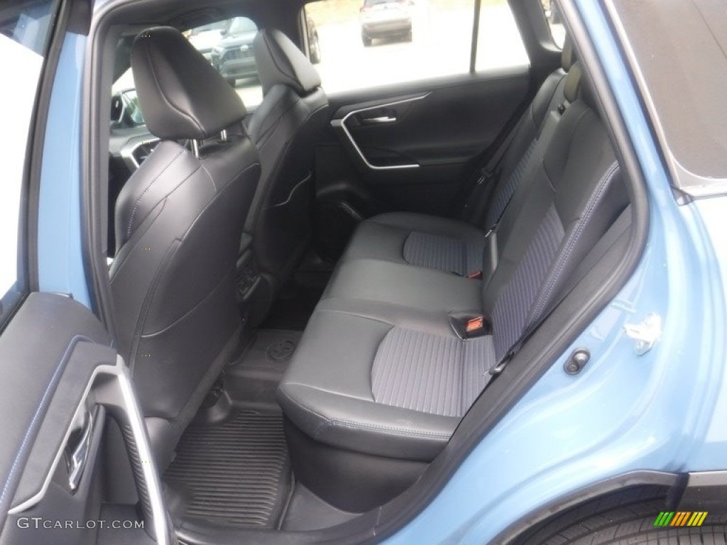 Black Interior 2022 Toyota RAV4 XSE AWD Hybrid Photo #146175348