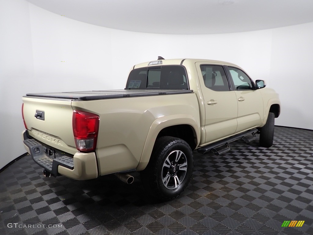 2017 Tacoma TRD Sport Double Cab 4x4 - Quicksand / TRD Graphite photo #10